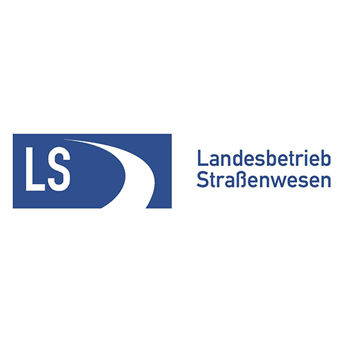 Zu sehen ist das offizielle Logo des Landesbetrieb Straßenwesen Brandenburg.