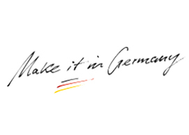 Zu sehen ist das Logo von Make it in Germany.