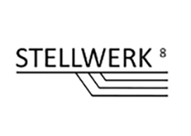 Zu sehen ist das Logo vom Stellwerk 8.