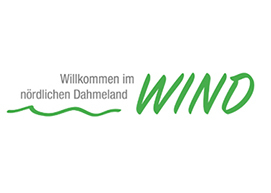 Zu sehen ist das Logo von Willkommen im nördlichen Dahmeland.