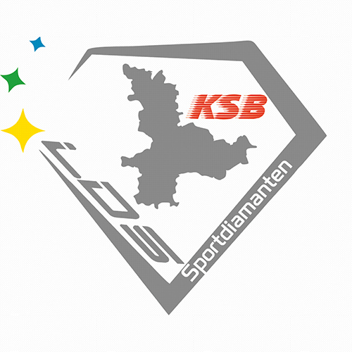 Zu sehen ist das Logo der Sportlerehrung "Sportdiamanten" im Landkreis Dahme-Spreewald.